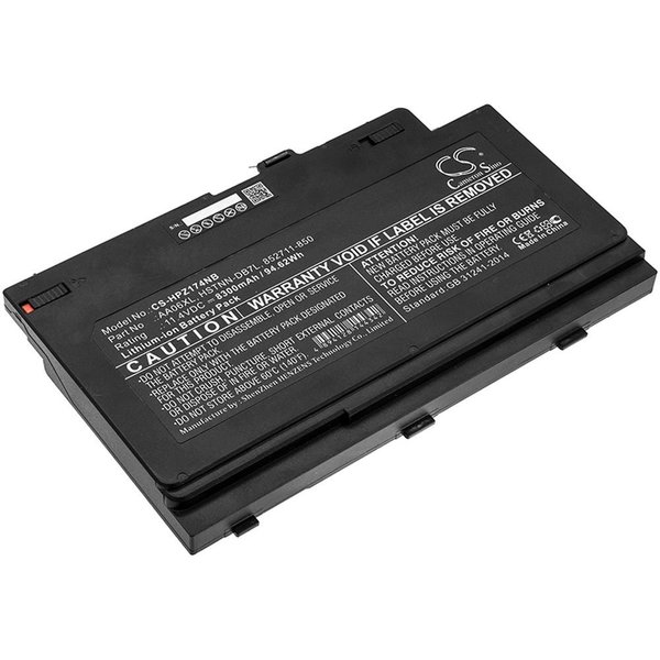 Ilc Replacement For Hp Hewlett Packard Zbook 17 G4 Battery ZBOOK 17 G4